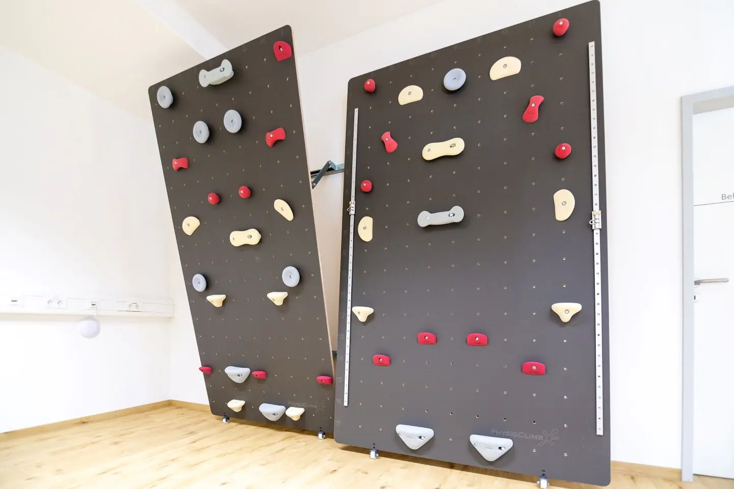 Bild der Kletterwand